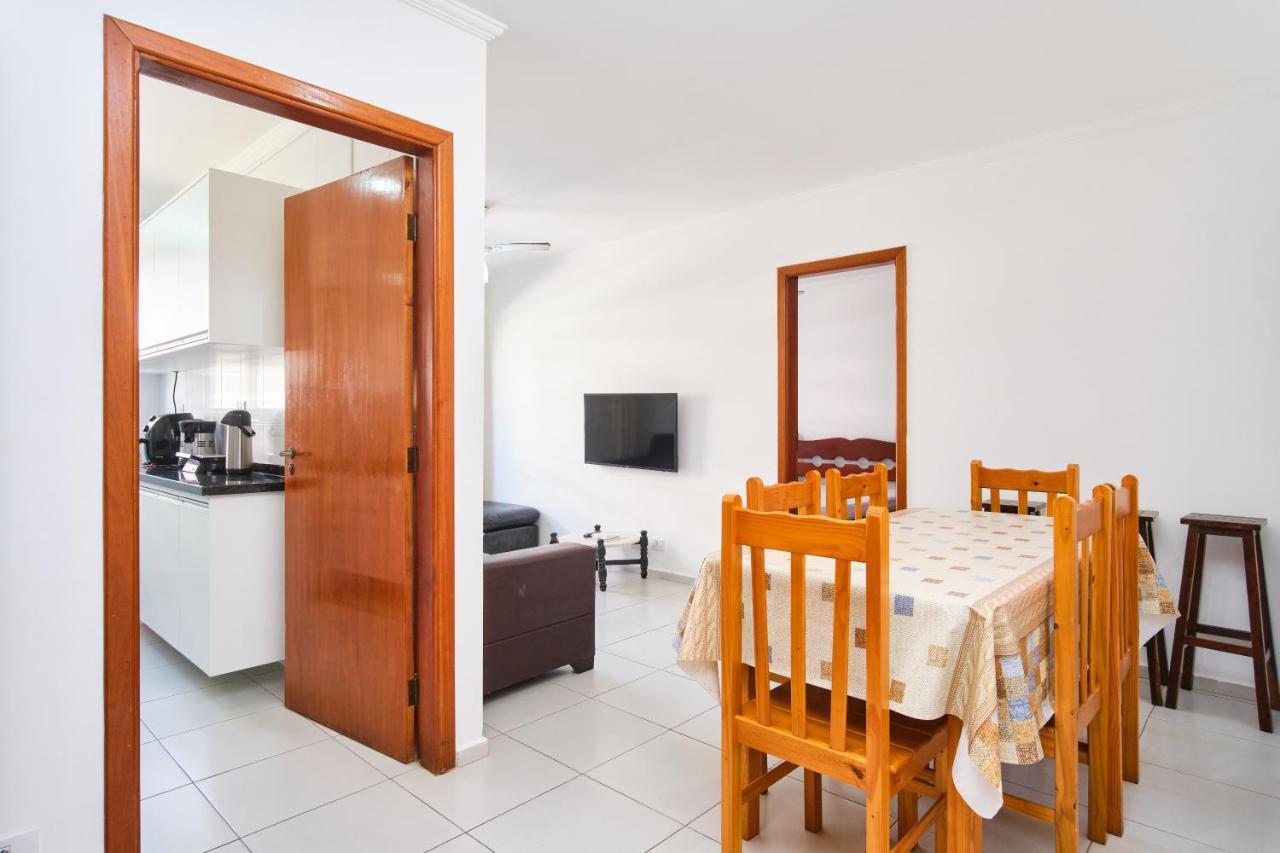 Apartamento A 100 Metros Da Praia, Bem Localizado, Com Ar Condicionado E Wi-Fi -23 - Edificio Lenamar II Ubatuba Esterno foto