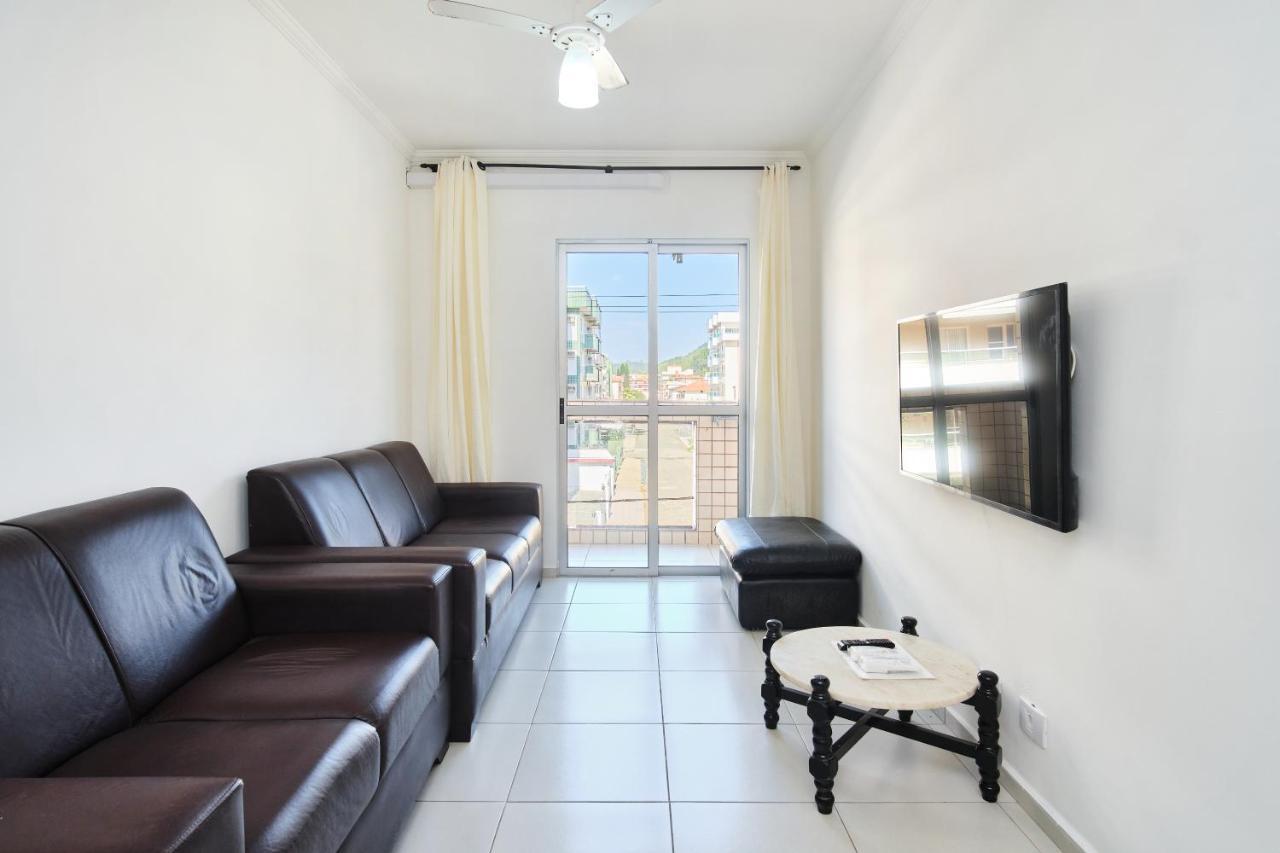 Apartamento A 100 Metros Da Praia, Bem Localizado, Com Ar Condicionado E Wi-Fi -23 - Edificio Lenamar II Ubatuba Esterno foto
