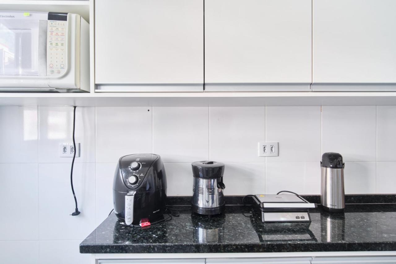 Apartamento A 100 Metros Da Praia, Bem Localizado, Com Ar Condicionado E Wi-Fi -23 - Edificio Lenamar II Ubatuba Esterno foto